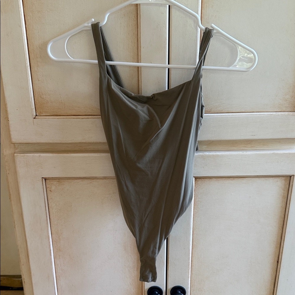 SKIMS Khaki Bodysuit